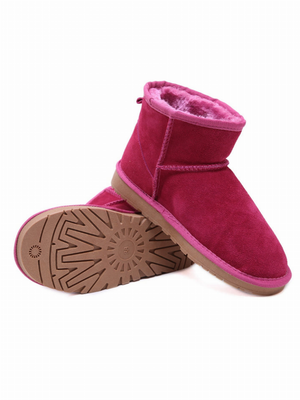 Smaibulun Ugg | Faux Fur-Lined Suede Low Boot