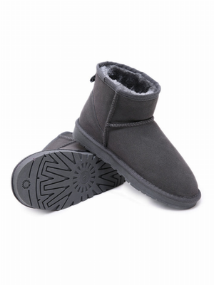 Smaibulun Ugg | Faux Fur-Lined Suede Low Boot