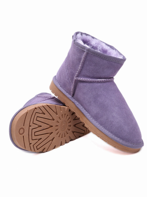 Smaibulun Ugg | Faux Fur-Lined Suede Low Boot