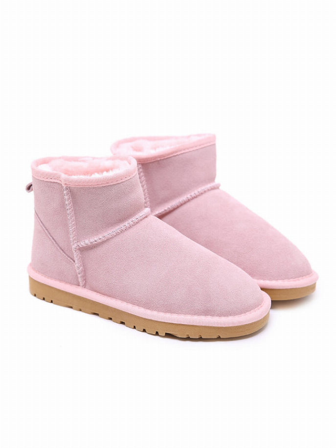 Smaibulun Ugg | Faux Fur-Lined Suede Low Boot