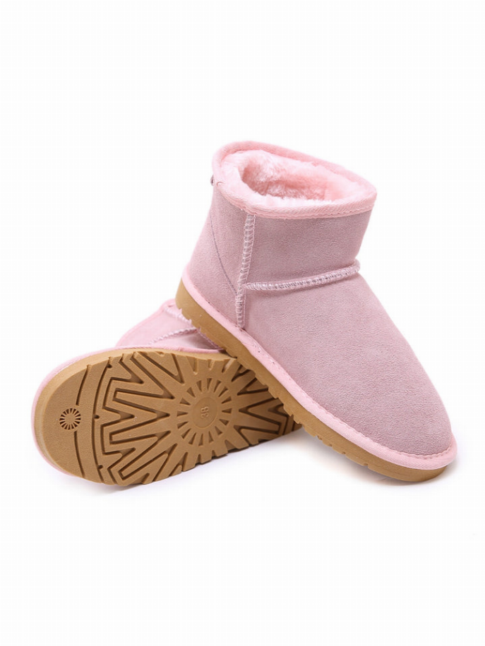 Smaibulun Ugg | Faux Fur-Lined Suede Low Boot