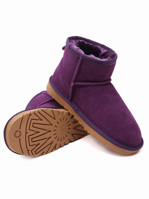 Smaibulun Ugg | Faux Fur-Lined Suede Low Boot
