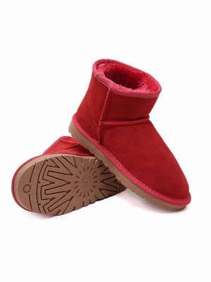 Smaibulun Ugg | Faux Fur-Lined Suede Low Boot