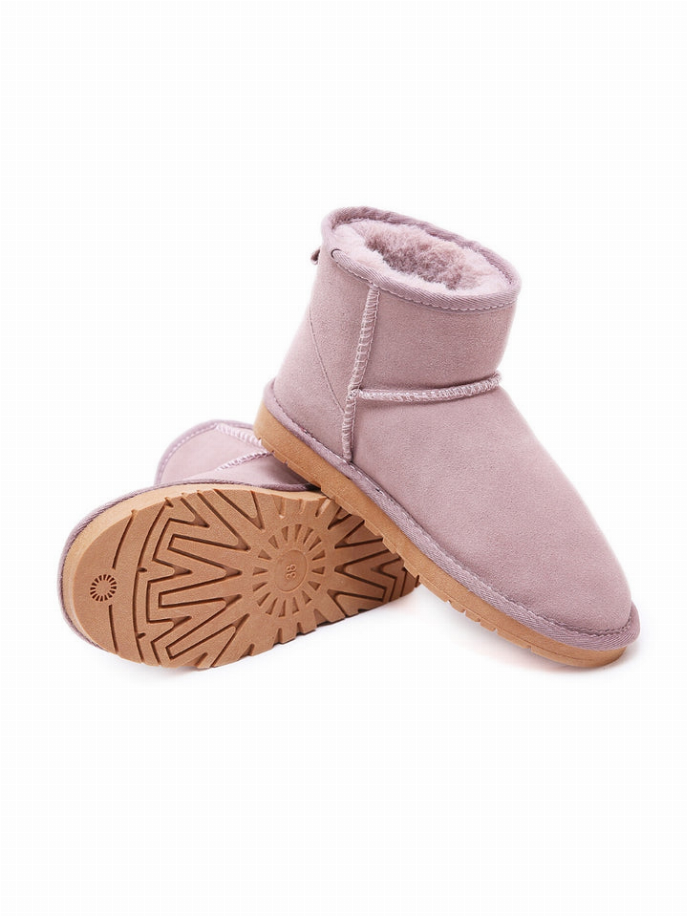 Smaibulun Ugg | Faux Fur-Lined Suede Low Boot