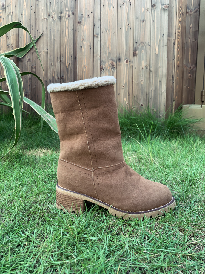 En Bloom | Plush-Lined Fold-Over Boot
