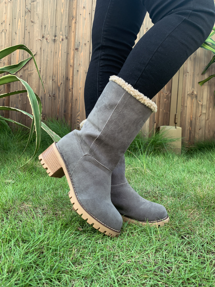 En Bloom | Plush-Lined Fold-Over Boot