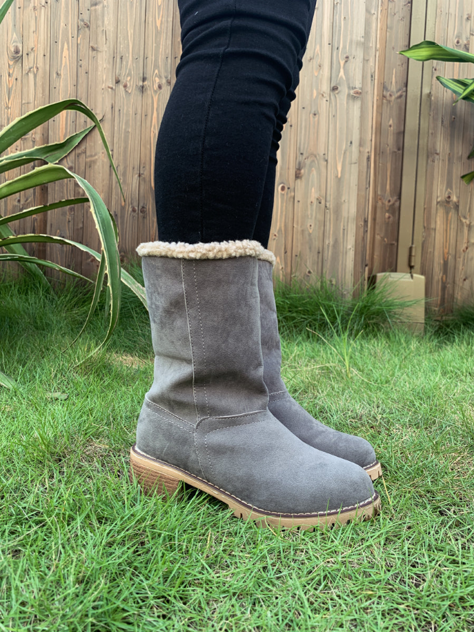 En Bloom | Plush-Lined Fold-Over Boot