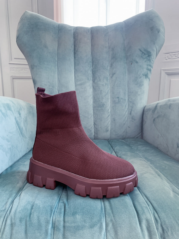 En Bloom | Ugly Sole Sock Boots