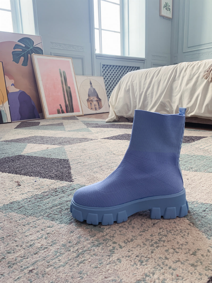 En Bloom | Ugly Sole Sock Boots