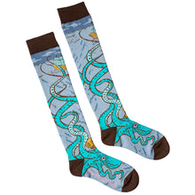 1950's Sci-Fi Crew Socks