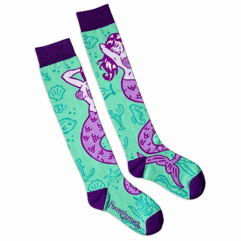 1950's Sci-Fi Crew Socks