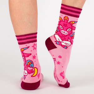 Cute Mythical Creature Crew Socks