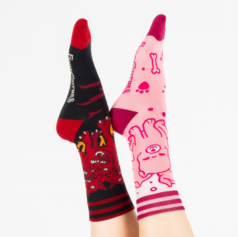 Cute Mythical Creature Crew Socks