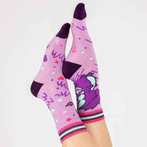 Cute Mythical Creature Crew Socks