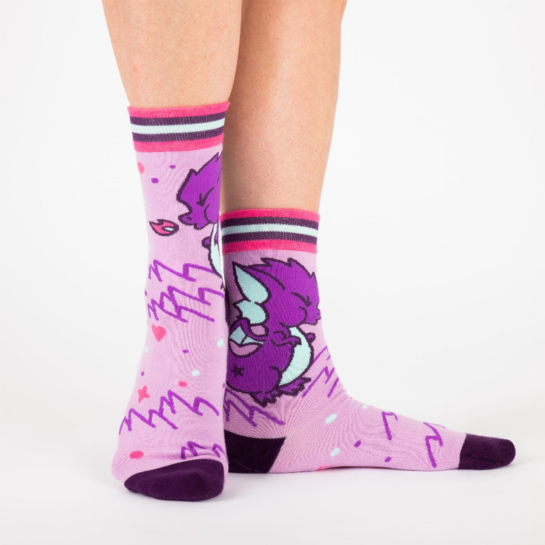 Cute Mythical Creature Crew Socks