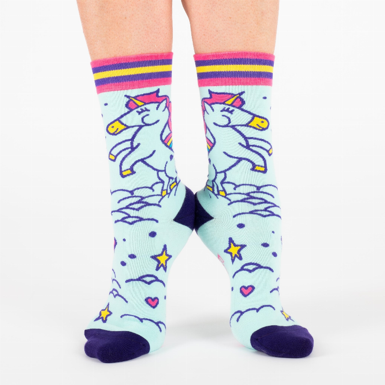 Cute Mythical Creature Crew Socks