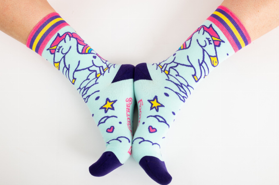Cute Mythical Creature Crew Socks