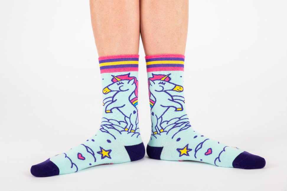 Cute Mythical Creature Crew Socks