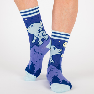 Cute Mythical Creature Crew Socks