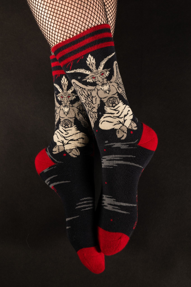 Evil Mythical Creature Crew Socks