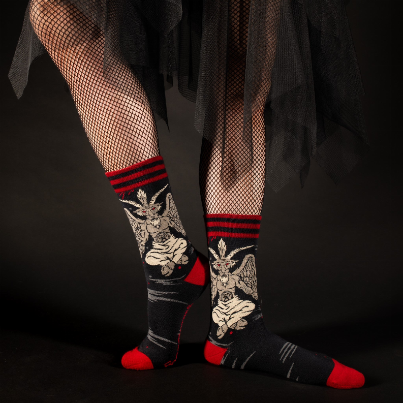 Evil Mythical Creature Crew Socks