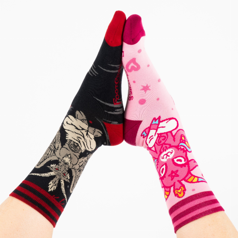 Evil Mythical Creature Crew Socks