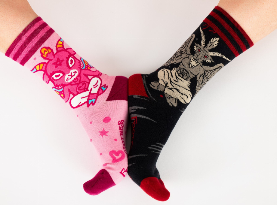 Evil Mythical Creature Crew Socks
