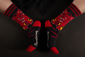 Evil Mythical Creature Crew Socks