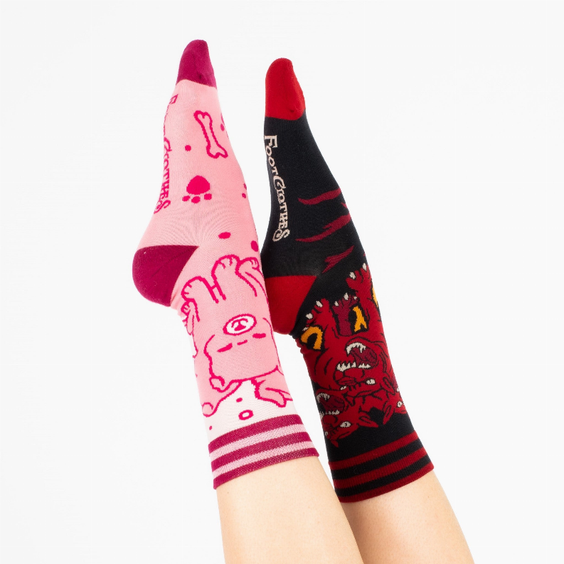 Evil Mythical Creature Crew Socks