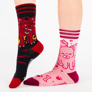 Evil Mythical Creature Crew Socks