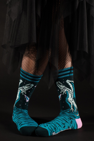 Evil Mythical Creature Crew Socks
