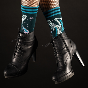 Evil Mythical Creature Crew Socks