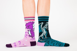 Evil Mythical Creature Crew Socks