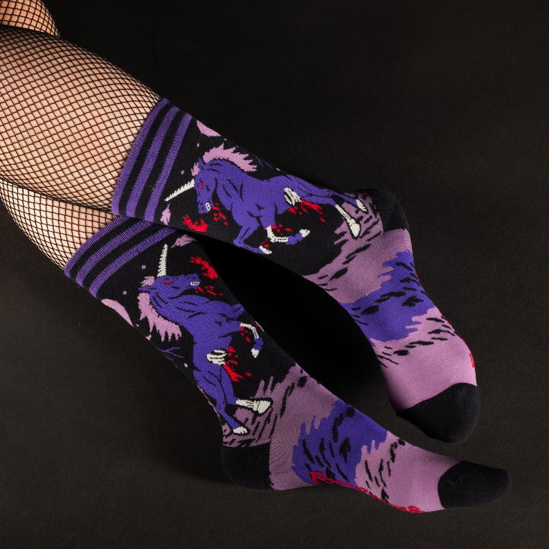 Evil Mythical Creature Crew Socks