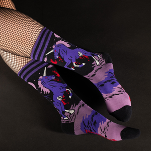 Evil Mythical Creature Crew Socks