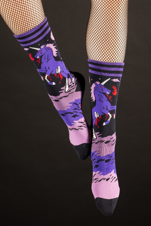 Evil Mythical Creature Crew Socks
