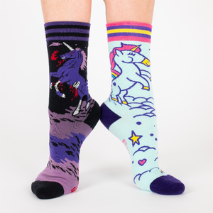 Evil Mythical Creature Crew Socks