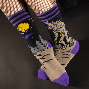 Evil Mythical Creature Crew Socks