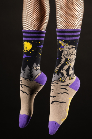 Evil Mythical Creature Crew Socks