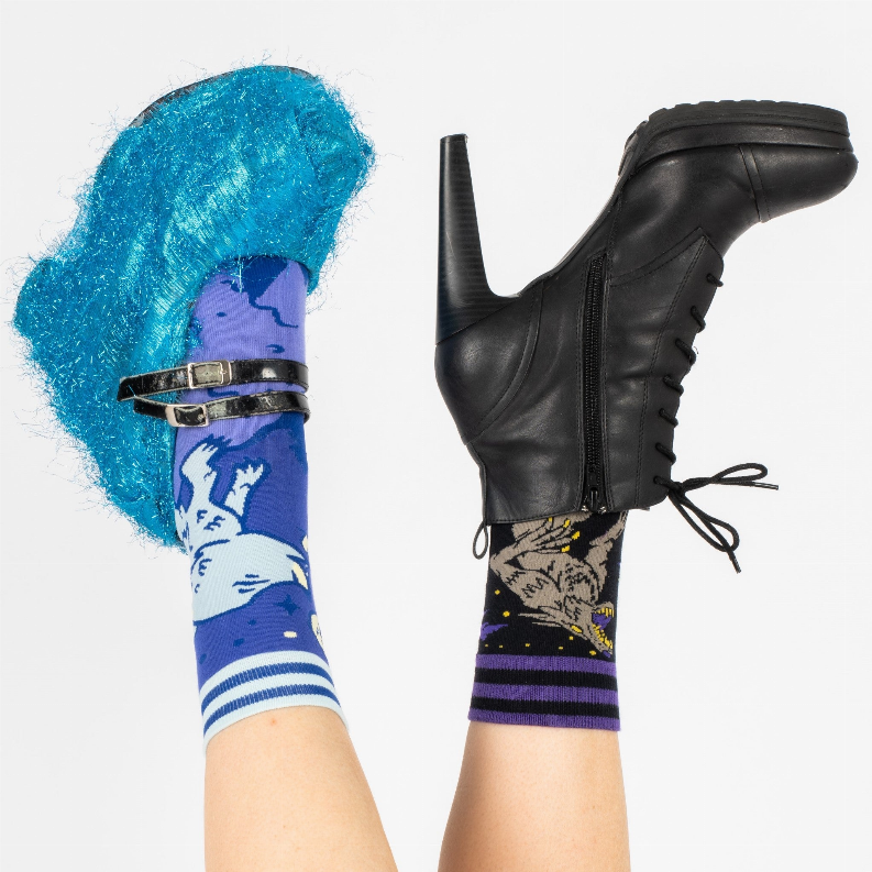 Evil Mythical Creature Crew Socks