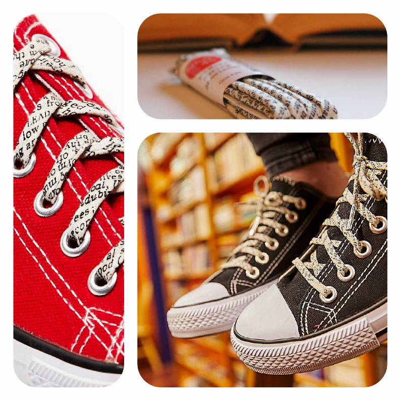 Words and Lettering Shoelaces
