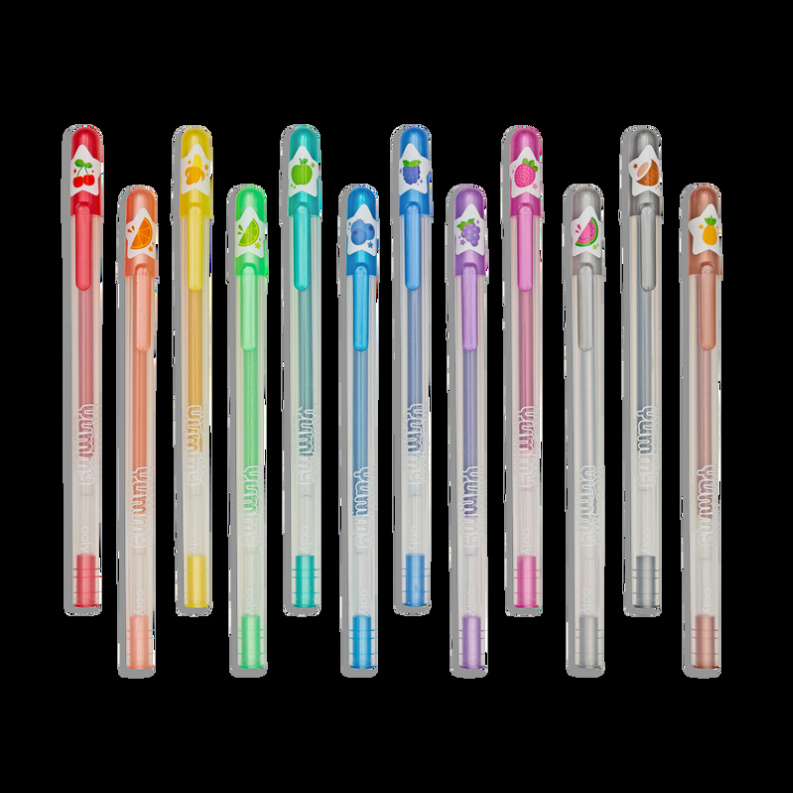 Yummy Yummy Scented Glitter Gel Pens 2.0 - Set of 12