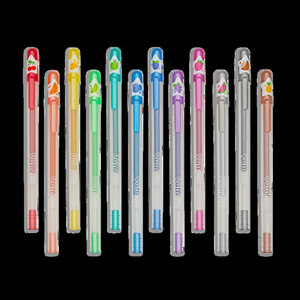 Yummy Yummy Scented Glitter Gel Pens 2.0 - Set of 12
