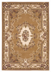 1' x 2' Polypropylene Beige or Ivory Area Rug