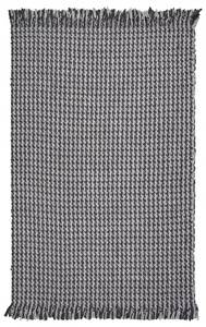 3' x 5' Wool Grey Area Rug