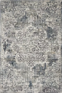 5' x 7'  Polyester Ivory Area Rug