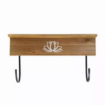 Yoga Mat Shelf with J-hooks