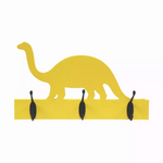 Yellow Dinosaur Hanging Hooks Wall decor
