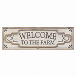 "Welcome To The Farm" Wood Wall decor