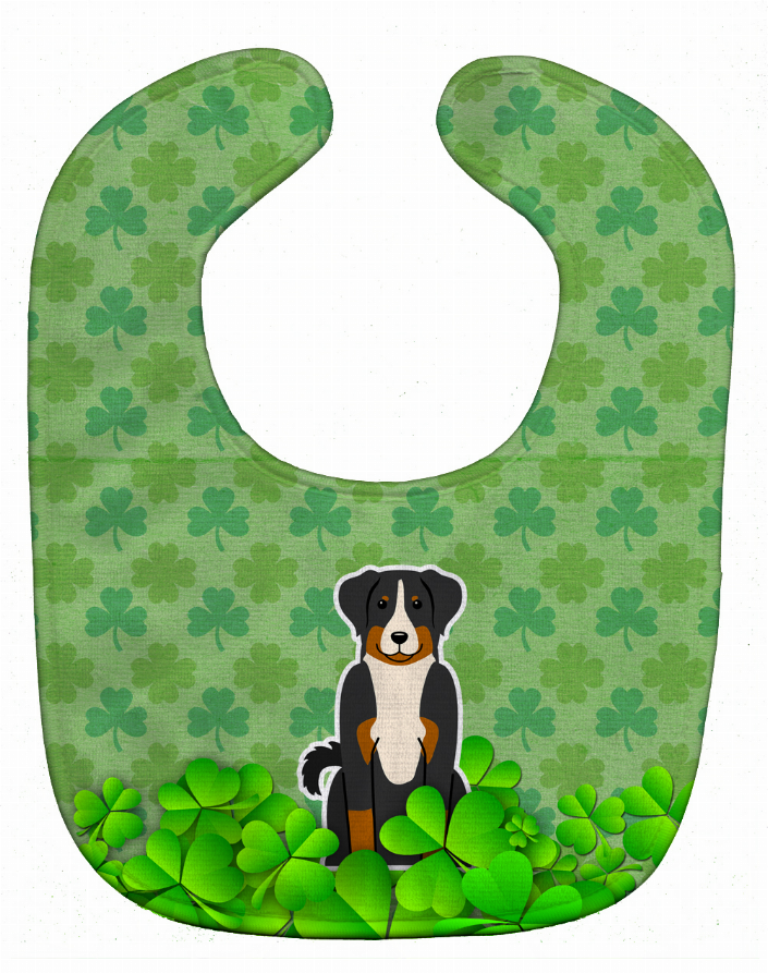 Dog Breed Shamrocks Baby Bib
